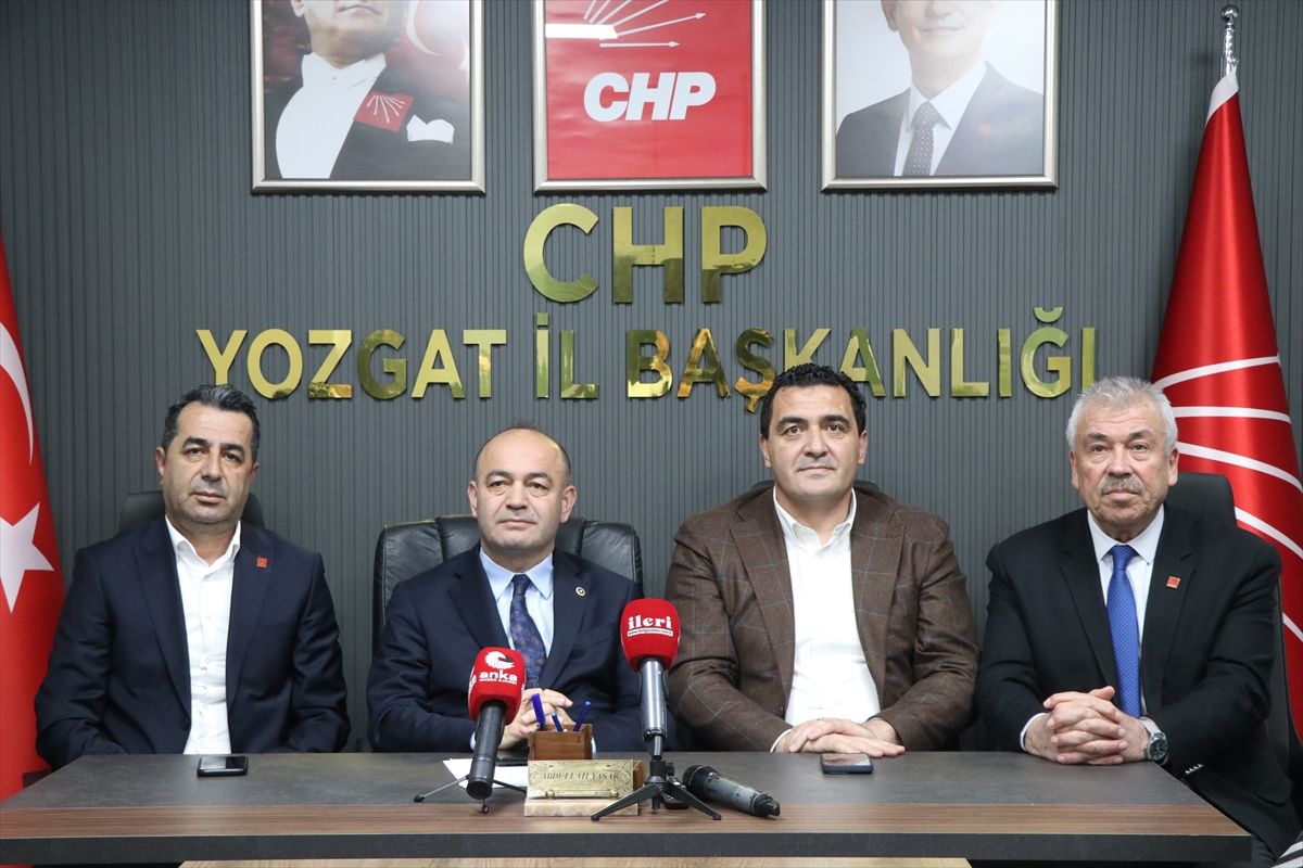 CHP Genel Başkan yardımcıları Karabat ve Karasu, Yozgat'ta partililerle buluştu
