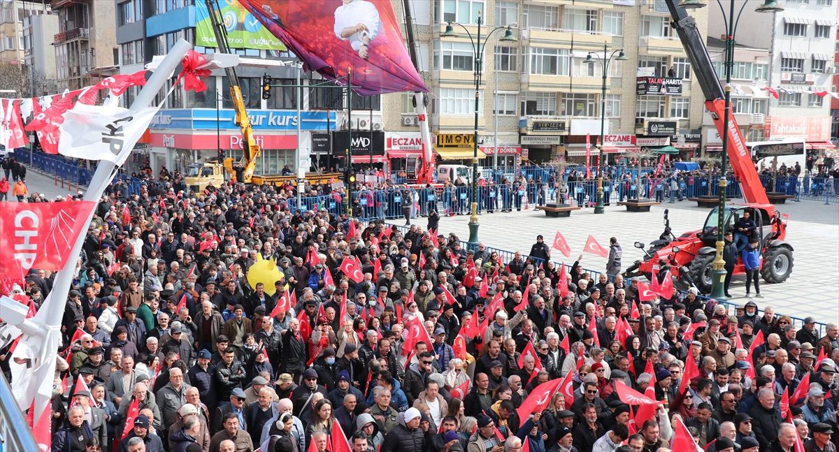 CHP Genel Başkanı Özel, partisinin Burdur mitinginde konuştu Açıklaması