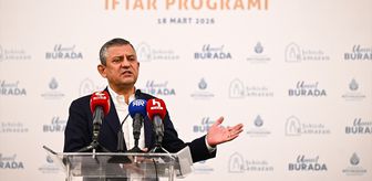 CHP Genel Başkanı Özel, şehit aileleri ve gazilerle iftar programında konuştu Açıklaması