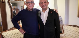 CHP Genel Başkanı Özel, yazar Ataol Behramoğlu'nu ziyaret etti