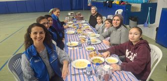 Cide Gençlik ve Spor İlçe Müdürlüğü tarafından iftar verildi