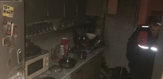 Çınarcık'ta bir binada çıkan yangın söndürüldü