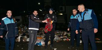 Çöpe atılan yaklaşık 1 milyon 200 bin lira değerindeki altınlar sahibine teslim edildi