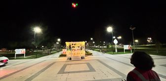 Çorlu'da polisin dron destekli denetimleri sürüyor