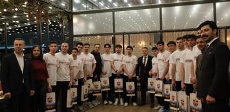 Çorum çeşitli branşlarda dereceye giren öğrenciler iftarda buluştu