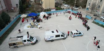 Çorum'da bin öğrencinin katılımıyla afet farkındalık eğitimi düzenlendi