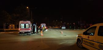 Çorum'da çarpışan iki motosikletin de sürücüsü yaralandı