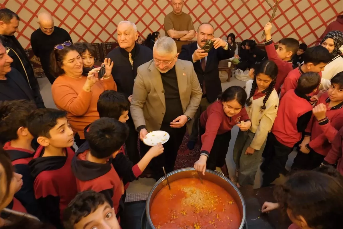 Çorum'da "Çiğdem Aşı" geleneği yaşatıldı