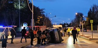 Çorum'da cip ile kamyonetin çarpıştığı kazada 2 kişi yaralandı