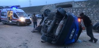 Çorum'da cipin devrildiği kazada 3 kişi yaralandı