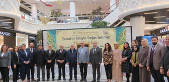 Çorum'da 'Hat, Tezhip ve Ebru Sergisi' açıldı