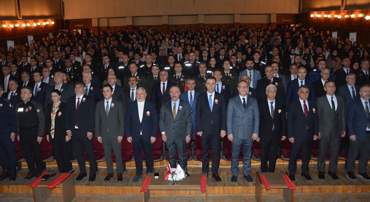 Çorum'da İstiklal Marşı'nın Kabulü ve Mehmet Akif Ersoy'u Anma Günü kutlandı
