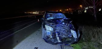 Çorum'da otomobille çarpışan motosikletin sürücüsü öldü
