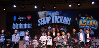 Çorum'da 'Sevap Avcıları' yarışmasının ödül töreni düzenlendi