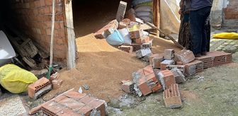 Çorum'da yıkılan duvarın altında kalan 2 kişi yaralandı