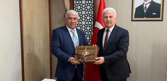 Çorum İş İnsanları Platformu üyeleri Müftü Yığman'ı ziyaret etti