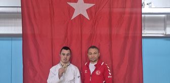 Çubuklu özel sporcu Ahmet Ünal altın madalya kazanarak milli takıma seçildi