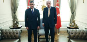 Cumhurbaşkanı Erdoğan, Adalet Bakanı Gürlek ve İçişleri Bakanı Çiftçi'yi kabul etti