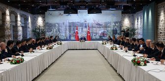 Erdoğan, ASKON Yönetim Kurulu Üyelerini Kabul Etti