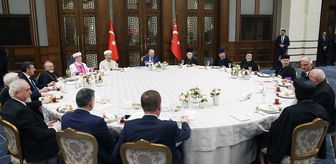 Cumhurbaşkanı Erdoğan, dini azınlık temsilcileriyle iftarda bir araya geldi Açıklaması