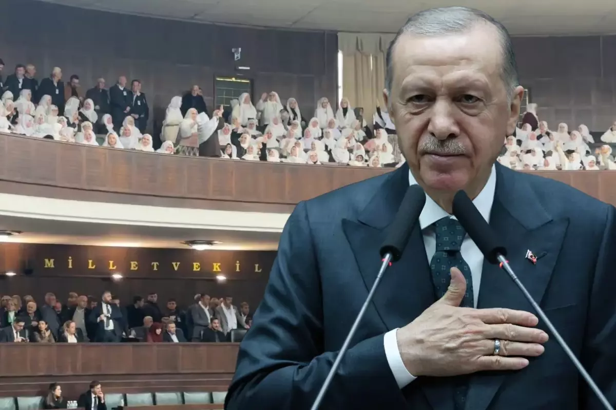 Cumhurbaşkanı Erdoğan'ın "100 bayanla grup toplantımıza geliyorsun" çağrısı karşılık buldu