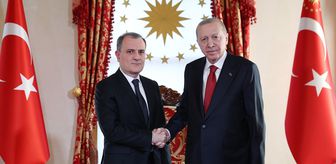 Cumhurbaşkanı Erdoğan, Türk Devletleri Teşkilatı Üyesi Dışişleri Bakanlarını Kabul Etti