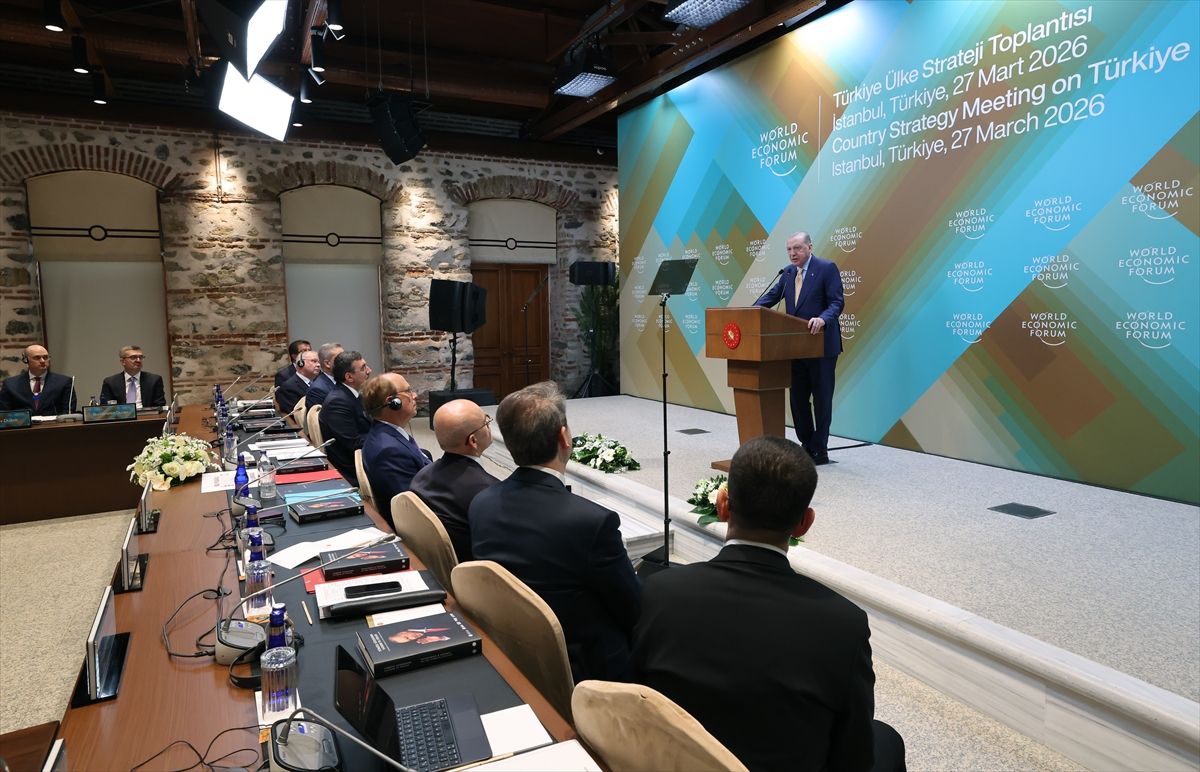 Cumhurbaşkanı Erdoğan, WEF Türkiye Ülke Stratejisi Toplantısı'na başkanlık etti Açıklaması