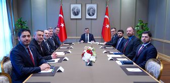 Cumhurbaşkanı Yardımcısı Yılmaz, American Turkish Business Roundtable heyetini kabul etti