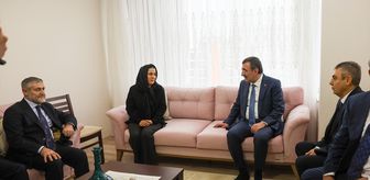 Cumhurbaşkanı Yardımcısı Yılmaz, Mersin'de şehit baba-oğulun ailesini ziyaret etti