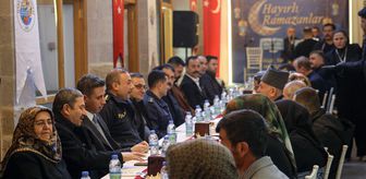 Darende'de şehit aileleri ve gaziler iftar programında buluştu