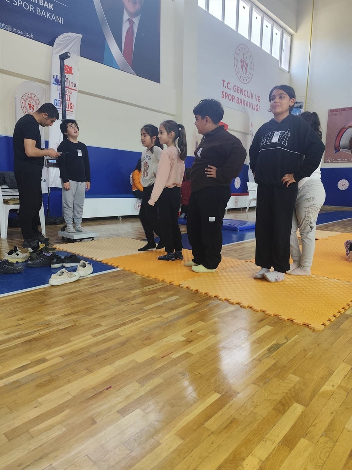 Datça'da sportif yetenek taraması yapıldı