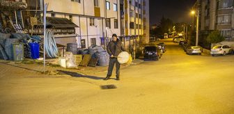 Dede mesleği ramazan davulculuğunu baba oğul yaşatıyor