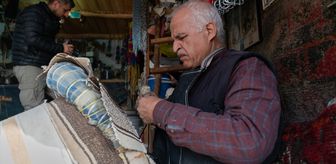 Dede yadigarı semerciliği 50 yılı aşkın süredir ayakta tutuyor