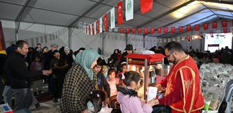 Demirci'de çocuklar ramazan etkinliğinde eğlendi