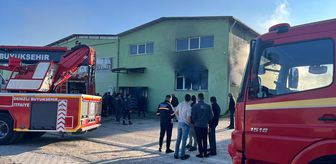 Denizli'de iş yerinde çıkan yangın söndürüldü