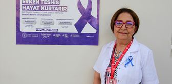Denizli'de kanseri yenen doktor vatandaşlara erken teşhisin önemini anlatıyor