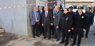 Denizli Valisi Köşger depremin yaşandığı Buldan'da incelemelerde bulundu Açıklaması