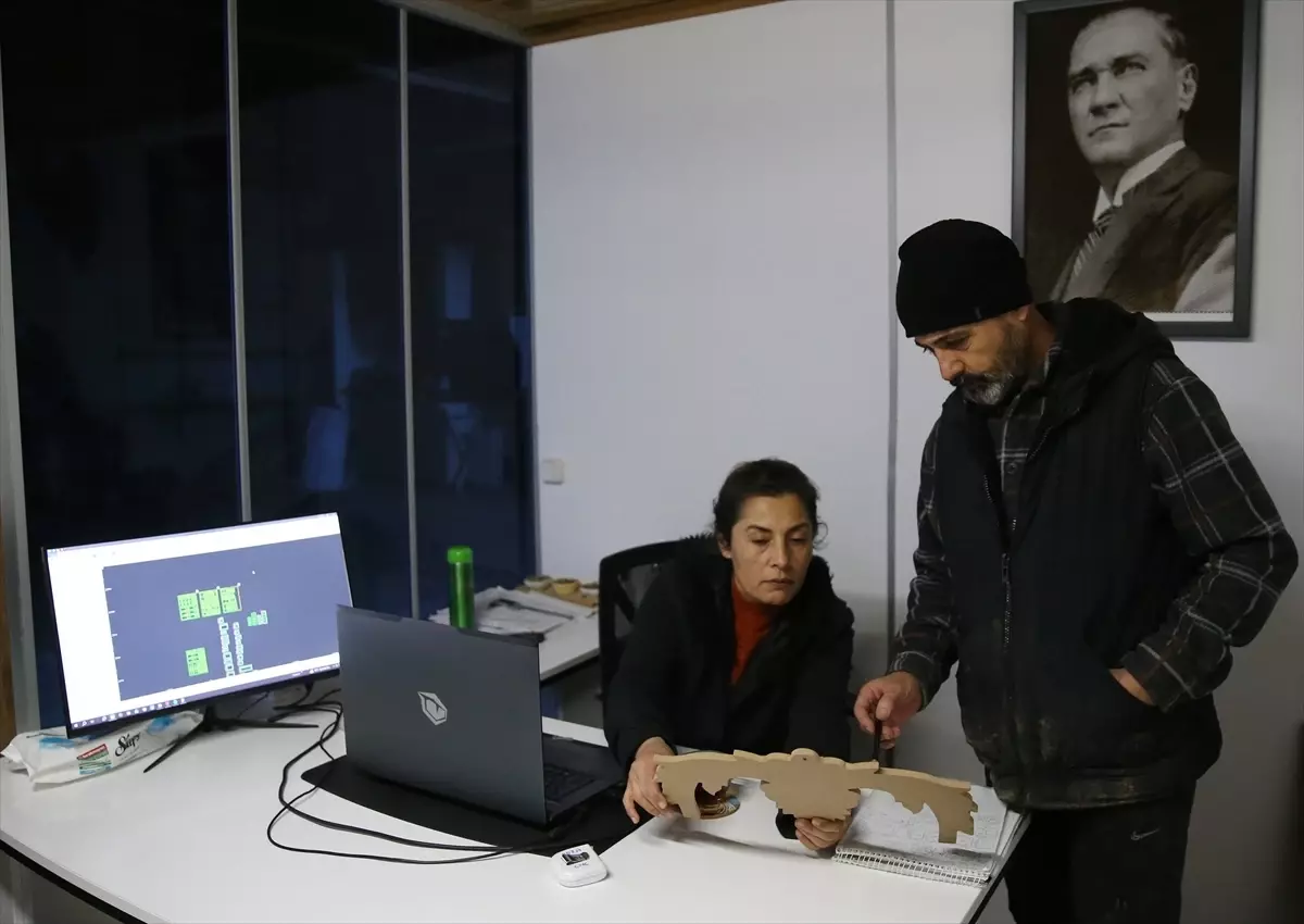 Devlet desteğiyle mobilya atölyesi kuran kadın girişimci işini büyütmenin hayalini kuruyor