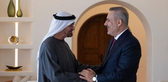 Dışişleri Bakanı Fidan, BAE Devlet Başkanı Al Nahyan tarafından kabul edildi