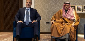Dışişleri Bakanı Fidan, Suudi Arabistan ve Ürdün dışişleri bakanları ile görüştü