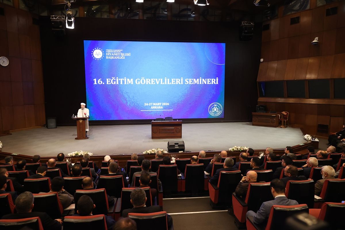 Diyanet İşleri Başkanı Arpaguş, "16. Eğitim Görevlileri Semineri"nde konuştu Açıklaması