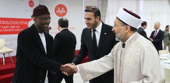 Diyanet İşleri Başkanı Arpaguş, İslam ülkelerinin büyükelçileriyle iftarda bir araya geldi Açıklaması