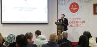 Diyanet İşleri Başkanı Arpaguş şehit yakınları ve gazilerle iftarda buluştu Açıklaması