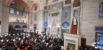 Diyanet İşleri Başkanı Arpaguş, Süleymaniye Camisi'nde hutbe irat etti Açıklaması