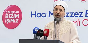 Diyanet İşleri Başkanı Arpaguş, Ümraniye'de cami açılışına katıldı