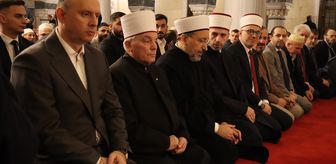 Diyanet İşleri Başkanı Arpaguş, Üsküp'te TDV'nin yaptırdığı camide hitap etti Açıklaması