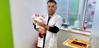 Diyarbakır'da bağırsakları ve midesi karın dışında doğan bebek ameliyatla sağlığına kavuştu