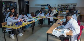 Diyarbakır'da eskiyen çeyizlik ürünler 'sıfır atık' temasıyla çantaya dönüştürülüyor