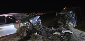 Diyarbakır'da iki aracın çarpıştığı kazada 5 kişi öldü, 2 kişi yaralandı