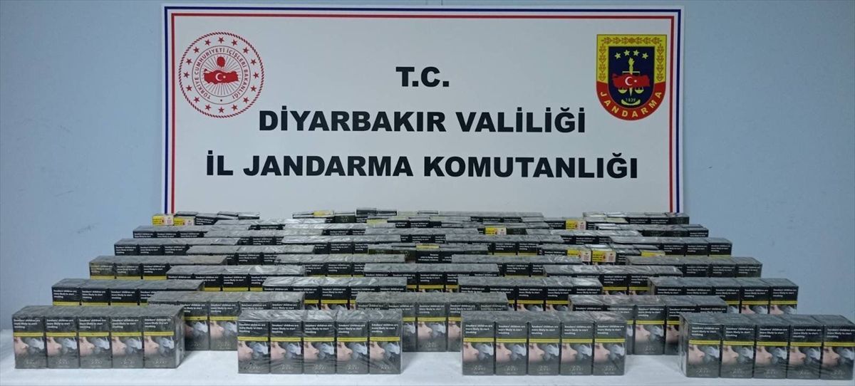 Diyarbakır'da kaçakçılık operasyonlarında 24 şüpheli hakkında işlem yapıldı